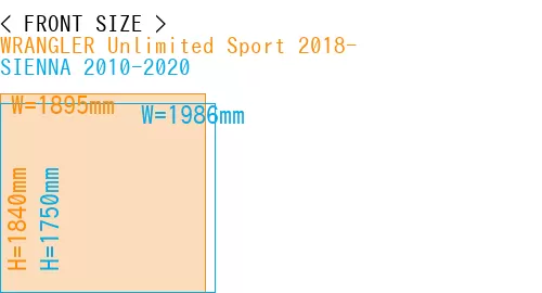 #WRANGLER Unlimited Sport 2018- + SIENNA 2010-2020